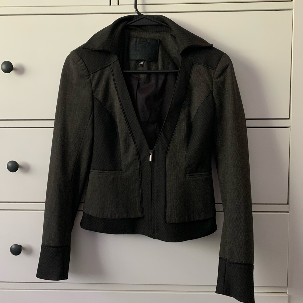Zip Up Blazer - Picture 2 of 7